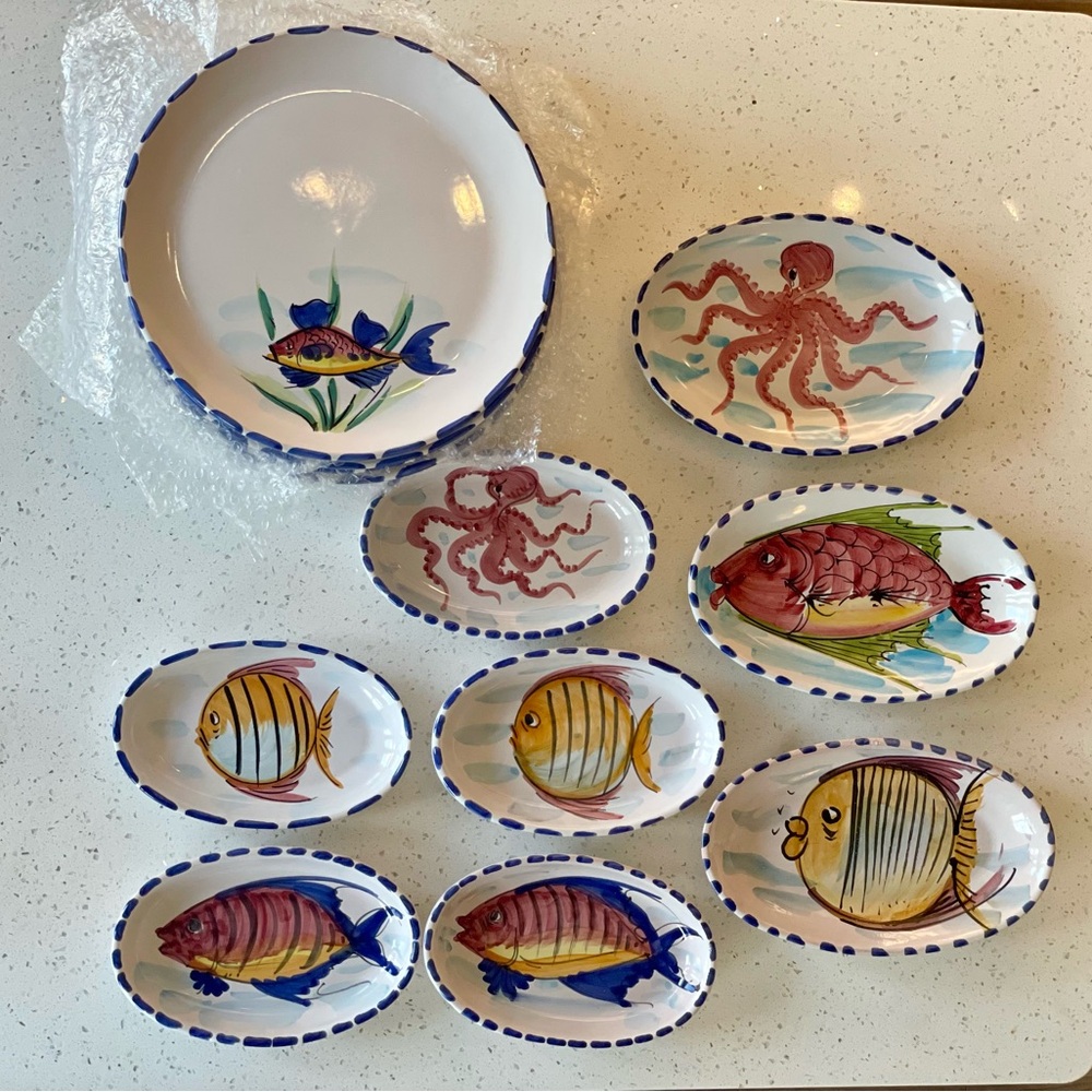 Vietri Al Mare Dishes